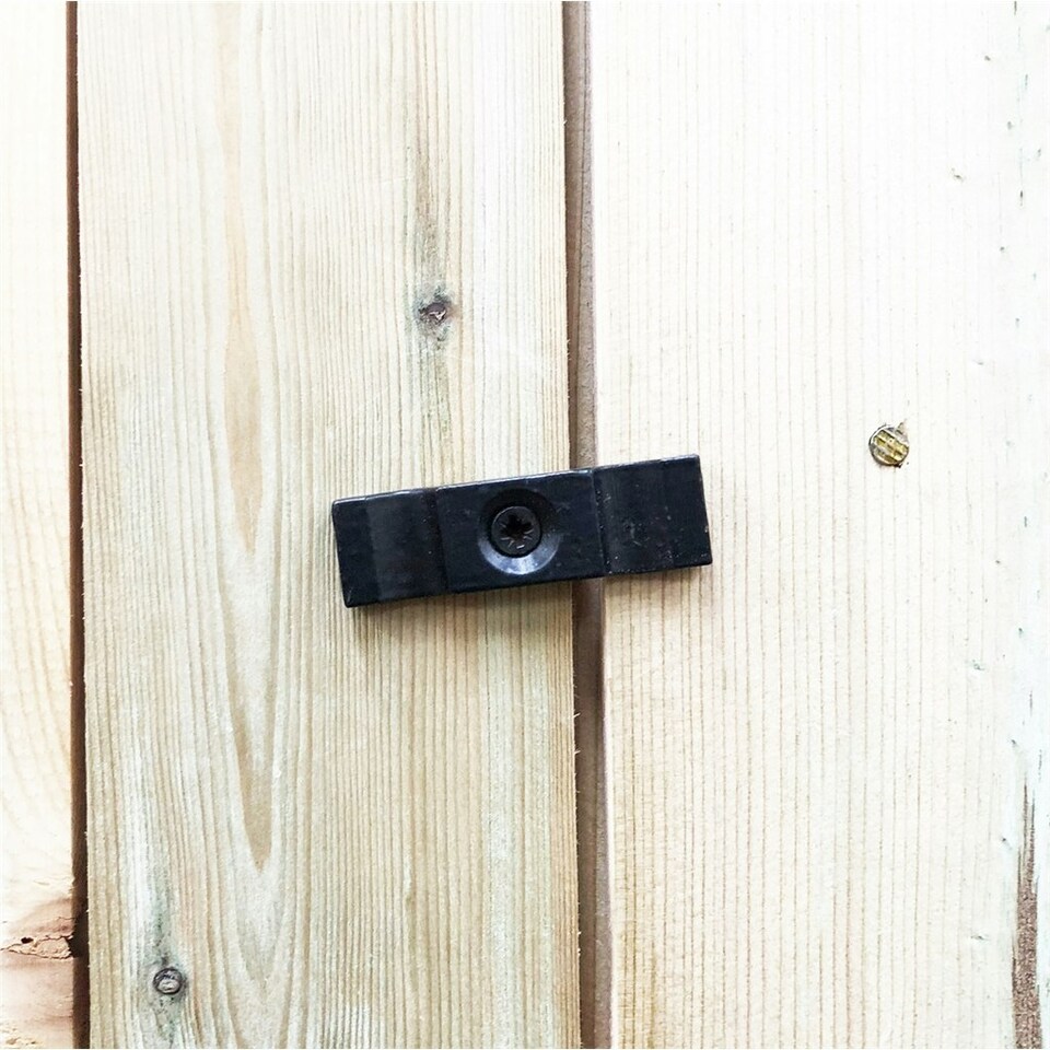 image 1 of 10 x 4 Windowless Reverse Pressure Treated Tongue And Groove Double Door Apex Shed + Low Eaves (10' x 4') / (10ft x 4ft) (10x4)
