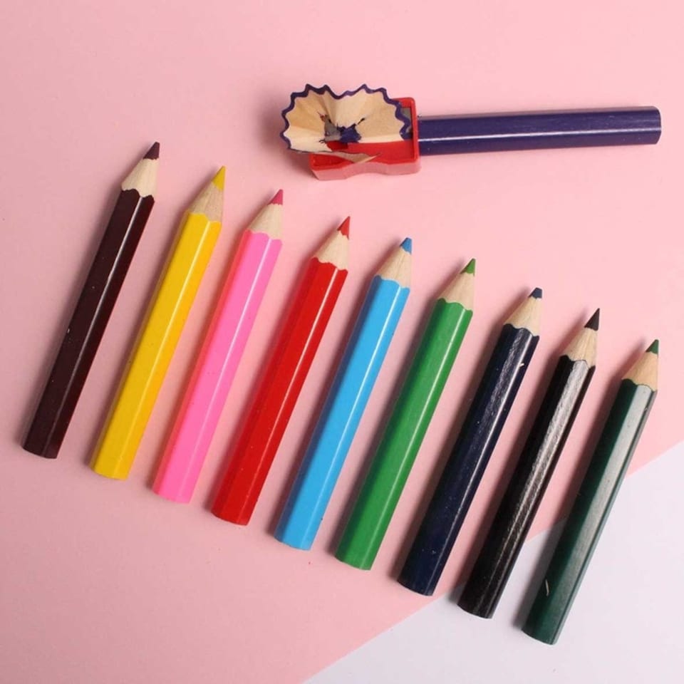 image 1 of Artbox 1/2 Size Chunky Colouring Pencil (Pack of 10)