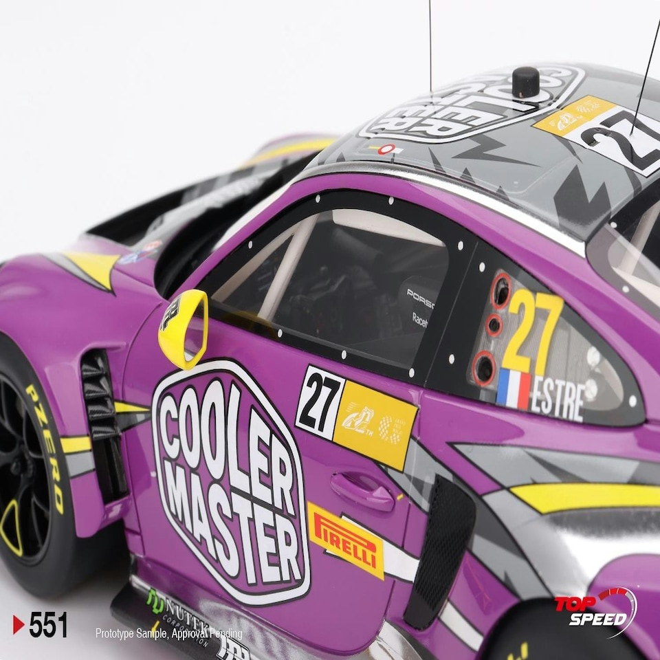 image 1 of Porsche 911 GT3 R #27 Hubauto 2023 FIA GT World C 70th Macau GP 1:18 TS0551