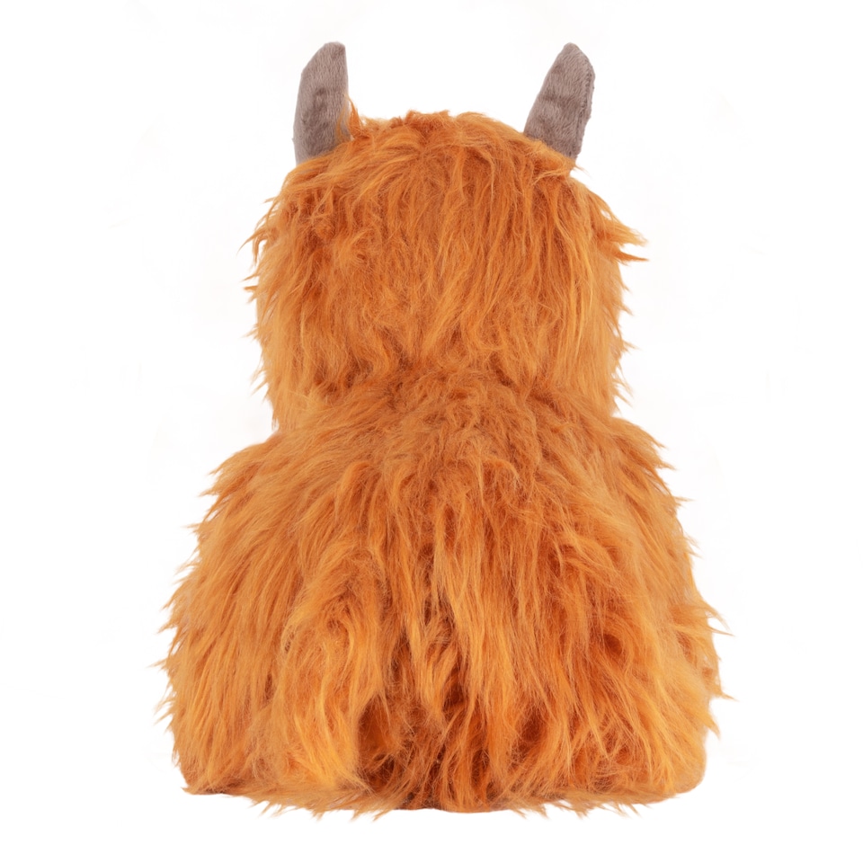 image 1 of Paoletti Highland Cow Faux Fur Novelty Door Stop