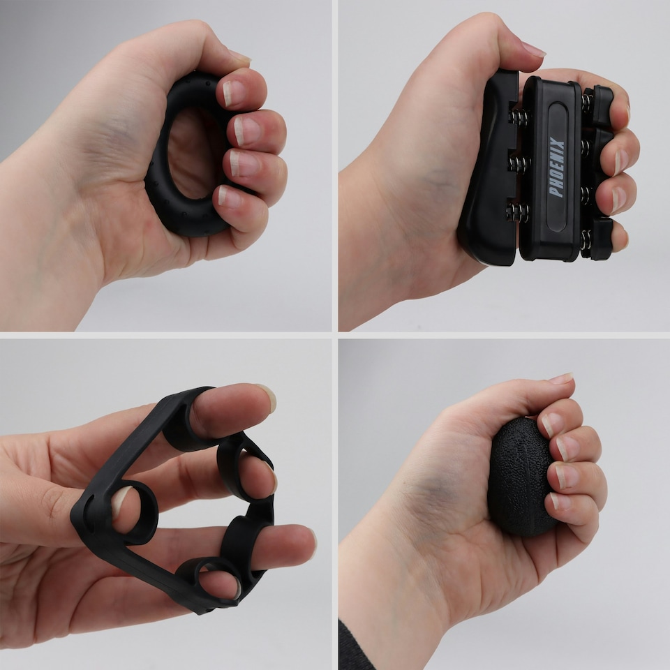 image 1 of Phoenix Fitness 5pcs Hand Grip Set
