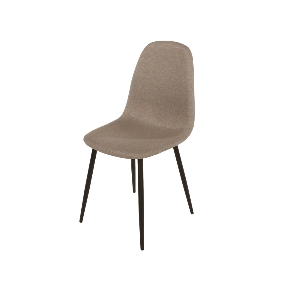 image 1 of Aspen Rectangular Dining Table with White Marble Effect Top and 4 Stone Grey Upholstered Fabric Chairs - Modern Dining Set | White | White | 1