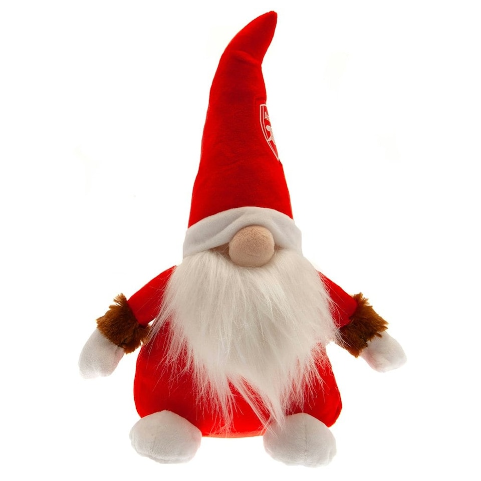 image 1 of Arsenal FC Gonk Plush Toy - Red/White - One Size