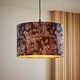 image 1 of ValueLights Ariella Black Animal Print with Gold Inner Lamp Shade Multi