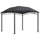 image 1 of Outsunny 3x3m Outdoor Patio Gazebo Canopy Tent, Steel Frame, Grey