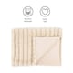 image 2 of Scruffs Aspen Blanket Faux Fur Cream 110x75cm | Cream | One Size | 1