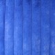 image 4 of OHS Faux Fur Ribbed Fleece Throw Over Bed Blanket Winter Warm Supersoft - 125 x 150cm | Blue | Cobalt Blue