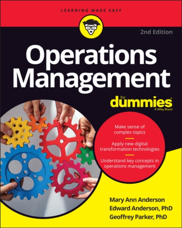 Operations Management For Dummies Paperback Book