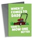 image 1 of Funny Mower Father's Day Card