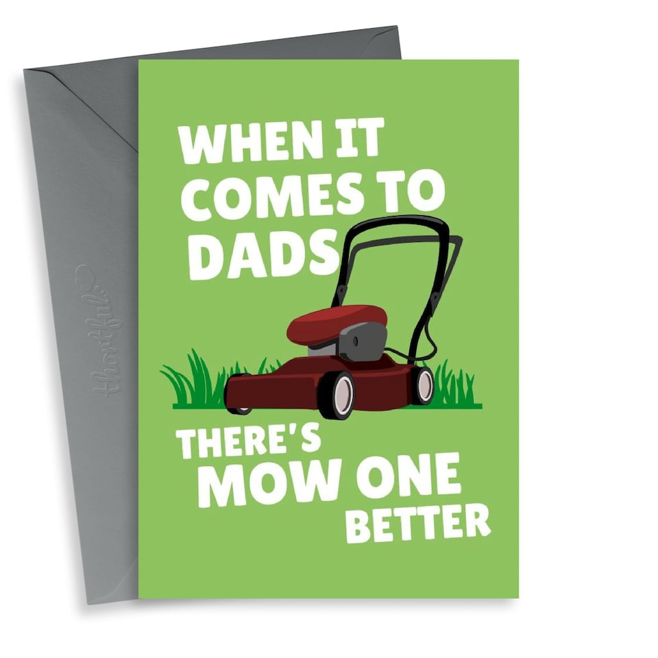 image 1 of Funny Mower Father's Day Card