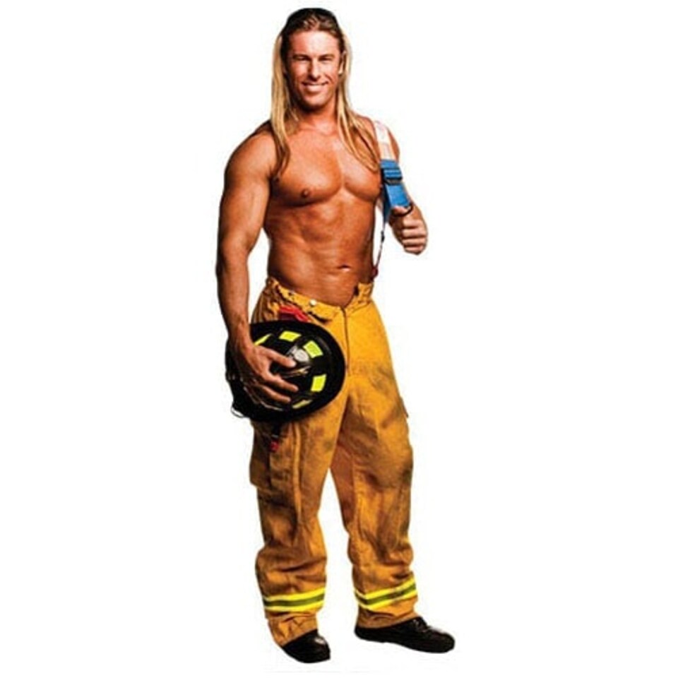 Chippendale Kevin Fireman Lifesize Cardboard Cutout - 189cm