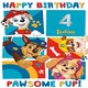 image 3 of Paw Patrol Age Sticker Birthday Card