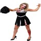 image 1 of Black Zombie Cheerleader Costume Black | M