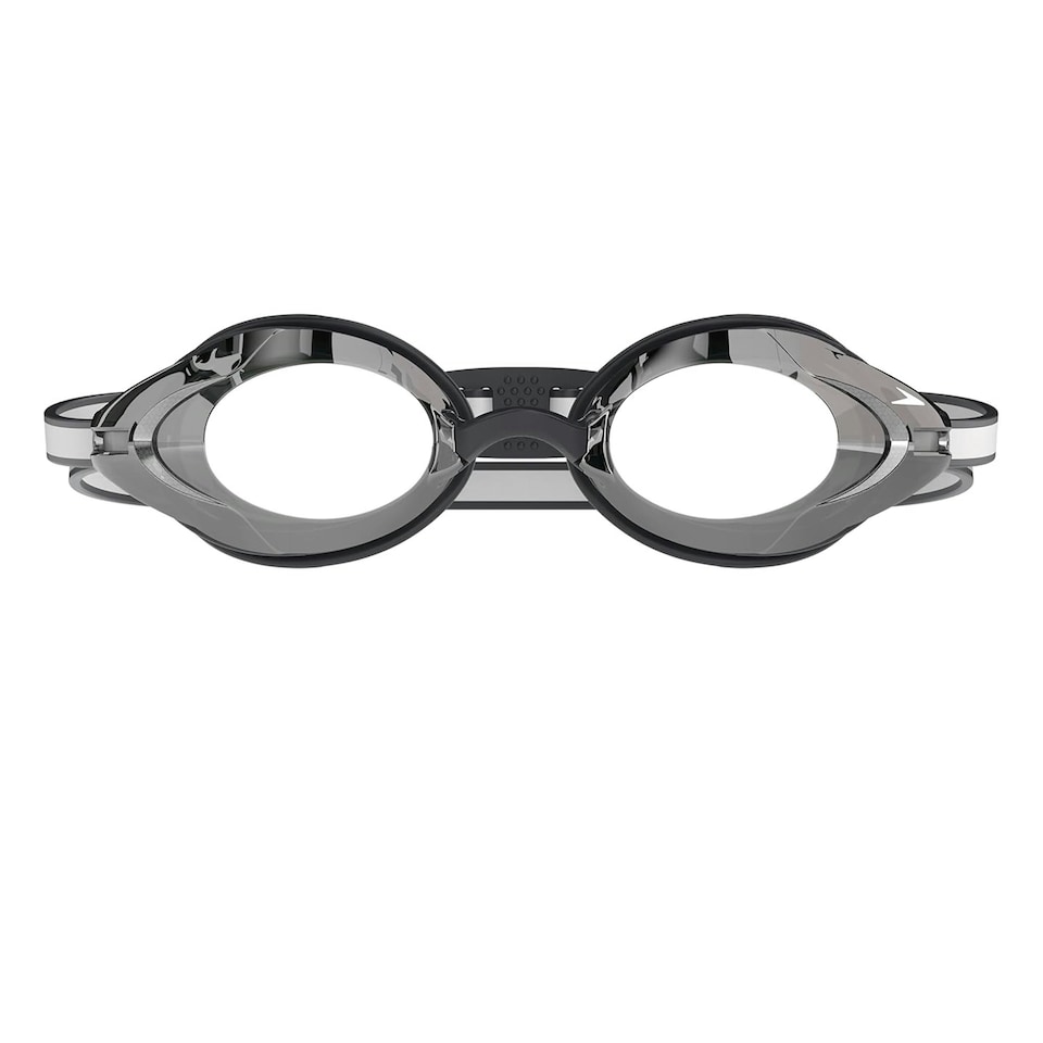 image 1 of Speedo Womens/Ladies Vanquisher 3.0 Mirrored Goggles - Black - One Size