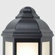 image 5 of ValueLights Kayleigh Black Outdoor Wall Lantern | Black
