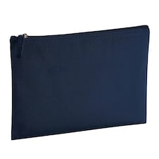 Westford Mill EarthAware Organic Accessory Bag - French Navy - M (UTBC5436) | Multi