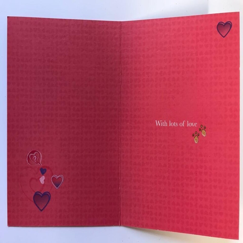 image 1 of Me to You Dog Dizen Love You Valentine's Day Greeting Card