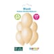 image 3 of Blush Nude Bio Latex Balloons 33cm / 13 in - Pack of 10