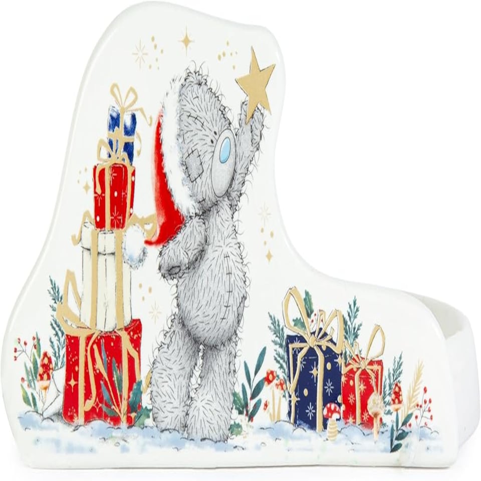 image 1 of Me to You Tatty Teddy Candle Holder With Tree Candle Official Collection