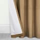 image 3 of Homescapes Thermal 100% Blackout Beige Velvet Curtains - 66 x 54" Cream