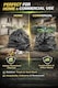 image 5 of Hero Webtech Super Strong Black Embossed Drawstring Bin Bags 114L – 28 Heavy Duty Tear-Resistant Refuse Sacks