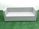 image 5 of Fimous Outdoor Rattan Garden Furniture Set with Grey Cushions Luxury 5 Seater with Chair and Coffee Table For Conservatory,Patio