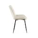 image 4 of SONARA Modern Set of 4 Velvet Dining Chairs with Ergonomic Upholstered Seat