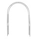 image 2 of Elegant Decorative Rose Archway Black