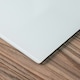 image 5 of Harbour Housewares Glass Kitchen Chopping Board - 30 x 20cm - White - Cutting Board Worktop Saver Worksurface Protector Glass Chopping Board White