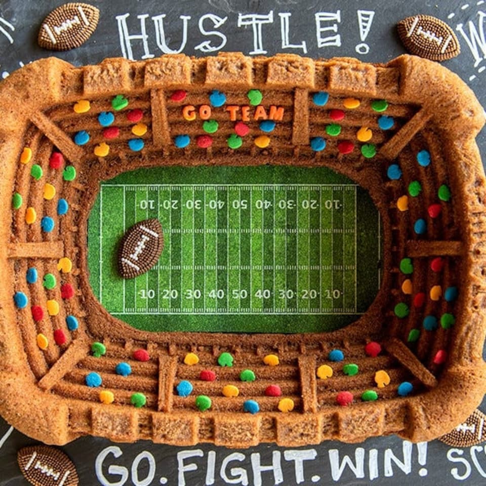 image 1 of Nordic Ware Party Stadium Cake Pan