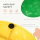 image 4 of ZONEKIZ 8PCs Balance River Stones w/ Non-Slip Mats for Ages 3-8 Years