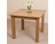 image 4 of Oslo 90 x 90 cm Oak Small Dining Table and 4 Princeton Oak Chairs | Brown | Brown