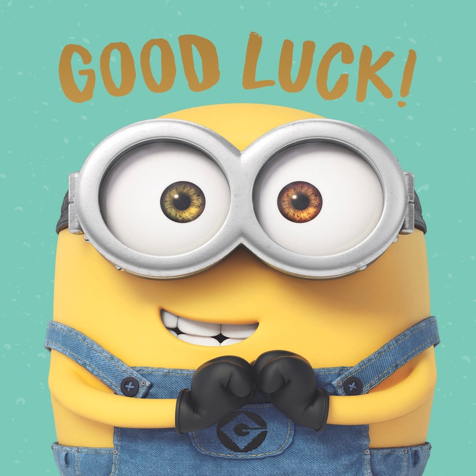 image 1 of Despicable Me Good Luck Card