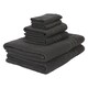 image 1 of Nicola Spring 6pc Cotton Towels Set - 160cm x 90cm - Charcoal