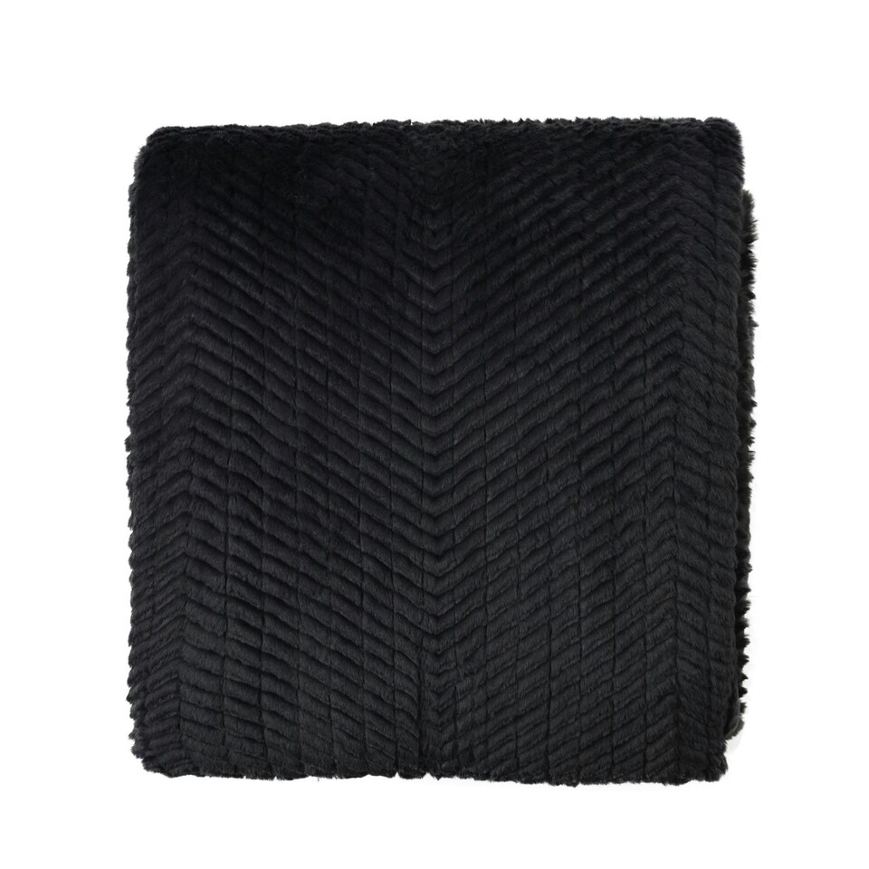 image 1 of Hestia Graphite Grey Throw