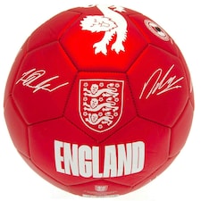 England FA Phantom Signature Football - Red - 5