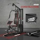 image 5 of HOMCOM Multi Gym Fitness Equipment Exercise Machine with 45Kg Weight Stack