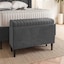 Steel Grey Plush Velvet