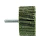 image 3 of 60 Grit 60mm Flap Wheel Disc Abrasive Sanding Pads For Drills 6mm Shank 10pc