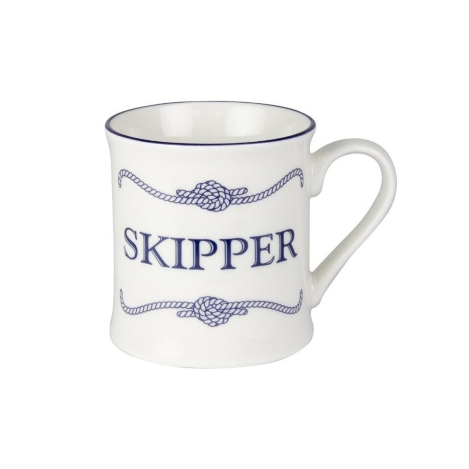 image 1 of Nauticalia China Mug Skipper 275ml