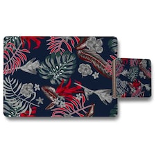 Leaves of Tropical Plants (Placemat & Coaster Set)