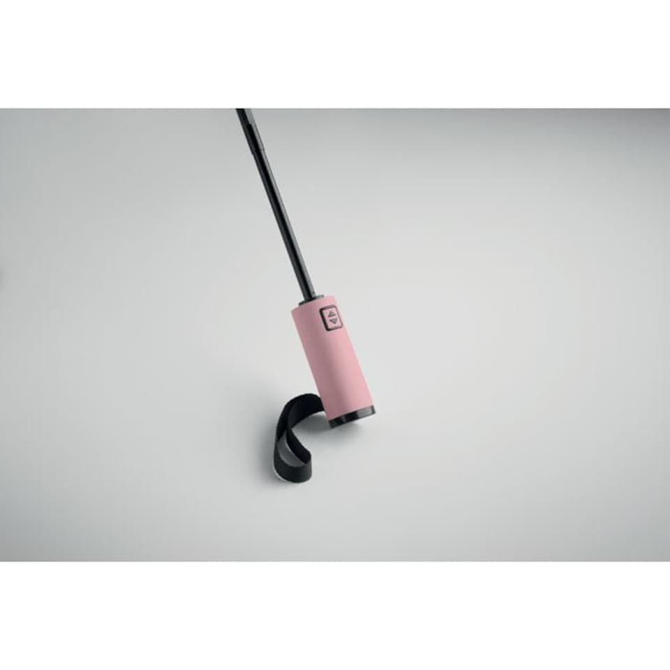 image 1 of MidOcean Agumbe Windproof Folding Umbrella | Pink | Baby Pink | One Size | 1