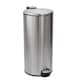 image 1 of CALITEK 30 Litre Kitchen Bin Stainless Steel Odour Free Hands Free Operation with Fingerprint Proof Coating Silver