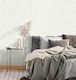 image 3 of Crown M1759 Estelle Damask Soft Wallpaper, Dove White