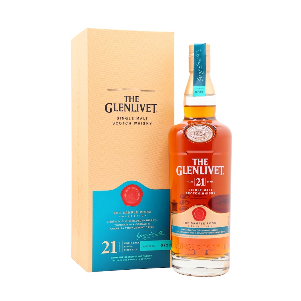Glenlivet - The Sample Room Collection Speyside Single Malt Scotch 21 year old Whisky