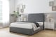 image 2 of Sloomy Belvoir Armour Coniston Bed Frame With Mattress With 45" Upholstered Headboard 3' Single