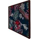 image 3 of Leaves of tropical plants (Picutre Frame) Brown | Oak | XS