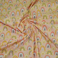 Pink Cotton Jersey Stretch Knit Fabric for Dressmaking, 147cm / 57" Wide - per metre