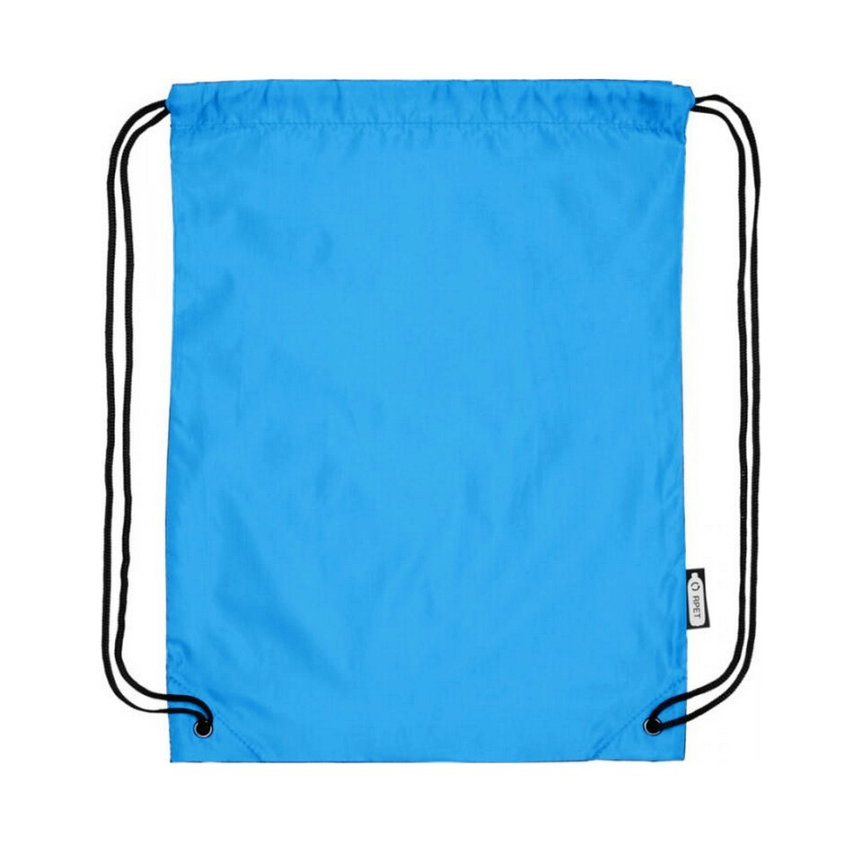image 1 of Bullet Oriole Recycled Drawstring Backpack - Light Blue - One Size