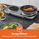 image 9 of GEEPAS 2500W Stainless Steel Double Hot Plate